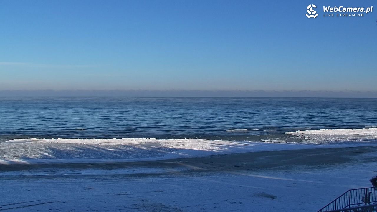 STEGNA  - widok na plażę - 02 luty 2026, 09:48