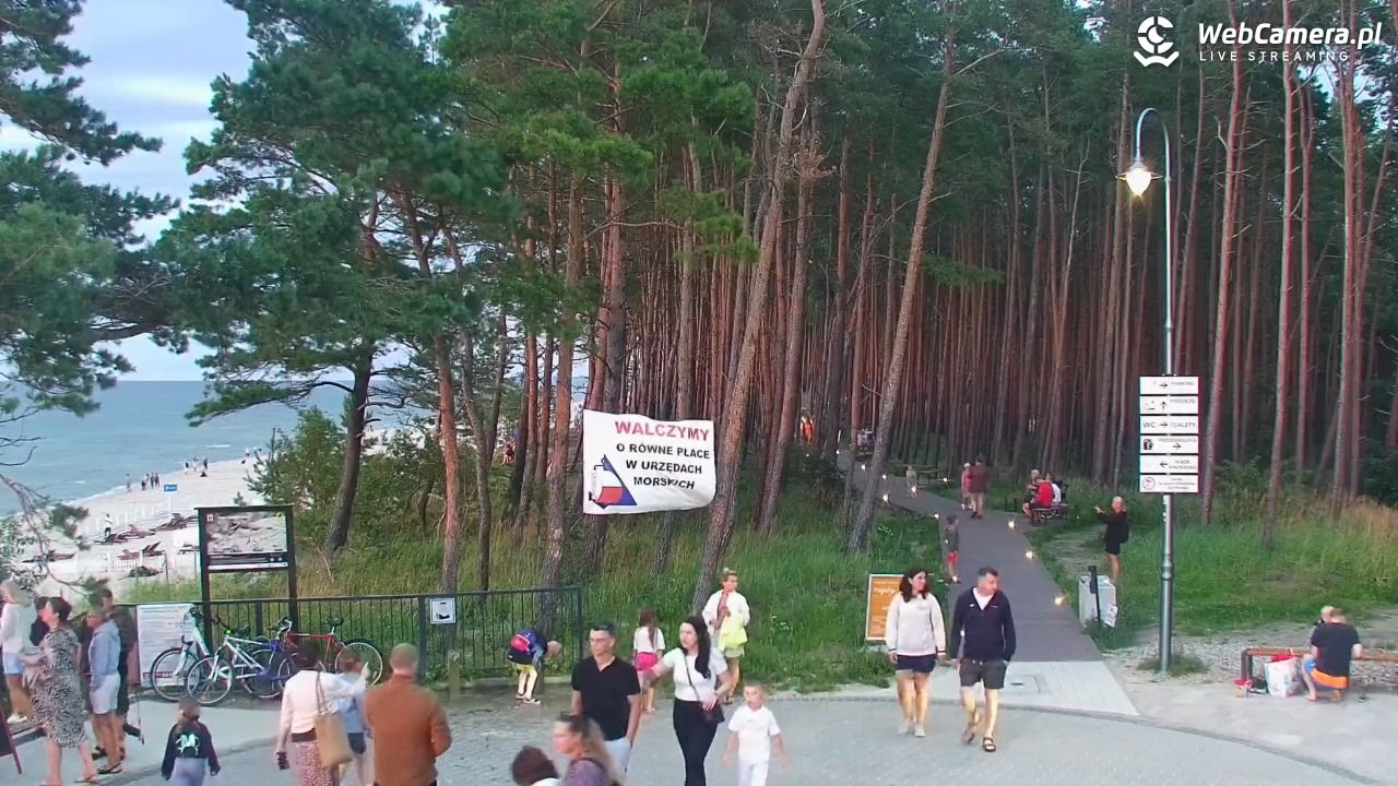 STEGNA  - widok na plażę - 06 sierpień 2026, 20:23