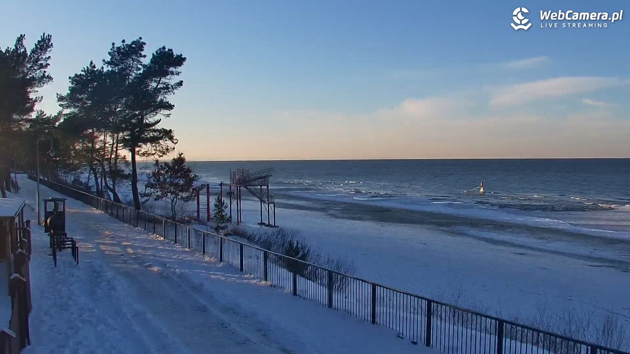 STEGNA  - widok na plażę - 02 luty 2026, 15:24