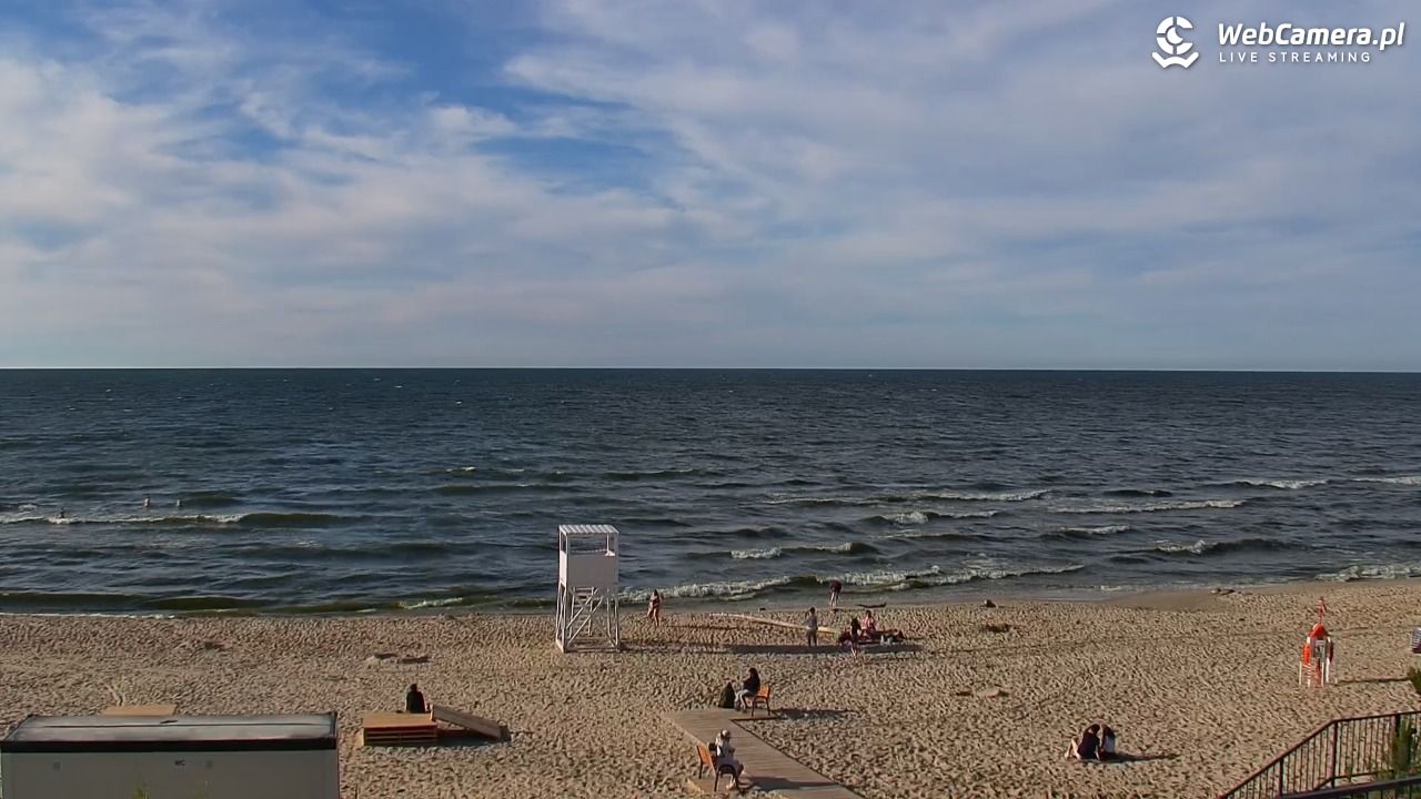 STEGNA  - widok na plażę - 22 czerwiec 2026, 18:33