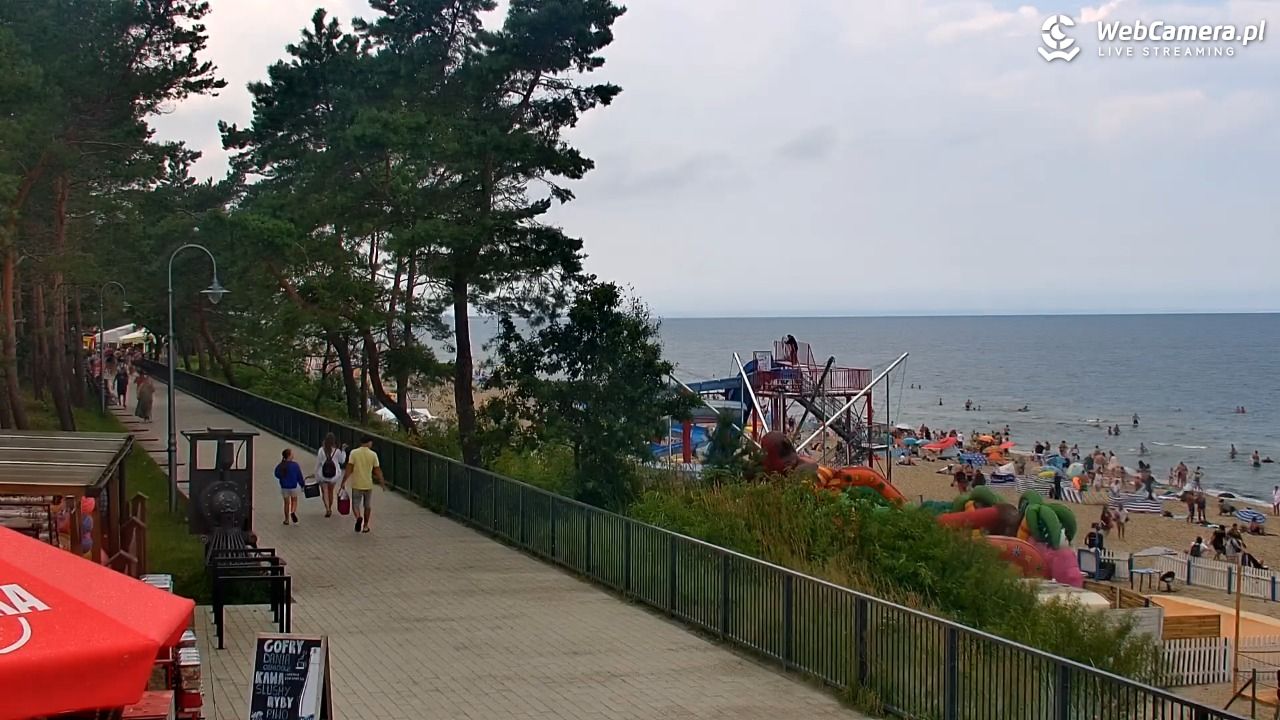 STEGNA  - widok na plażę - 06 sierpień 2026, 14:04