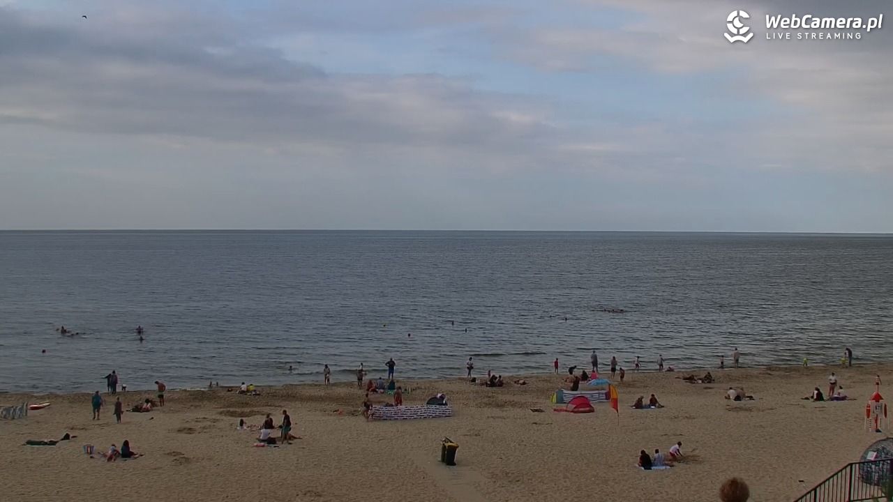 STEGNA  - widok na plażę - 27 lipiec 2025, 16:47
