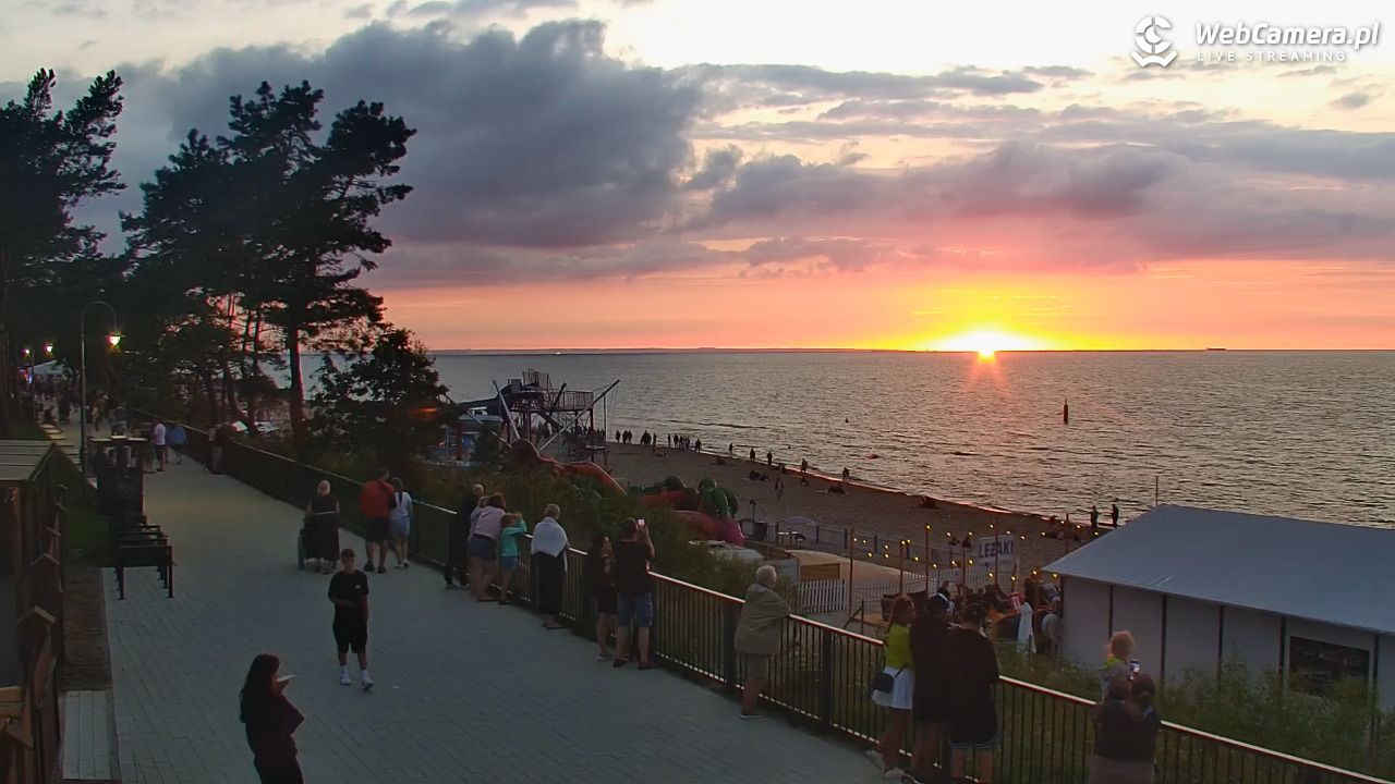STEGNA  - widok na plażę - 06 sierpień 2026, 20:34