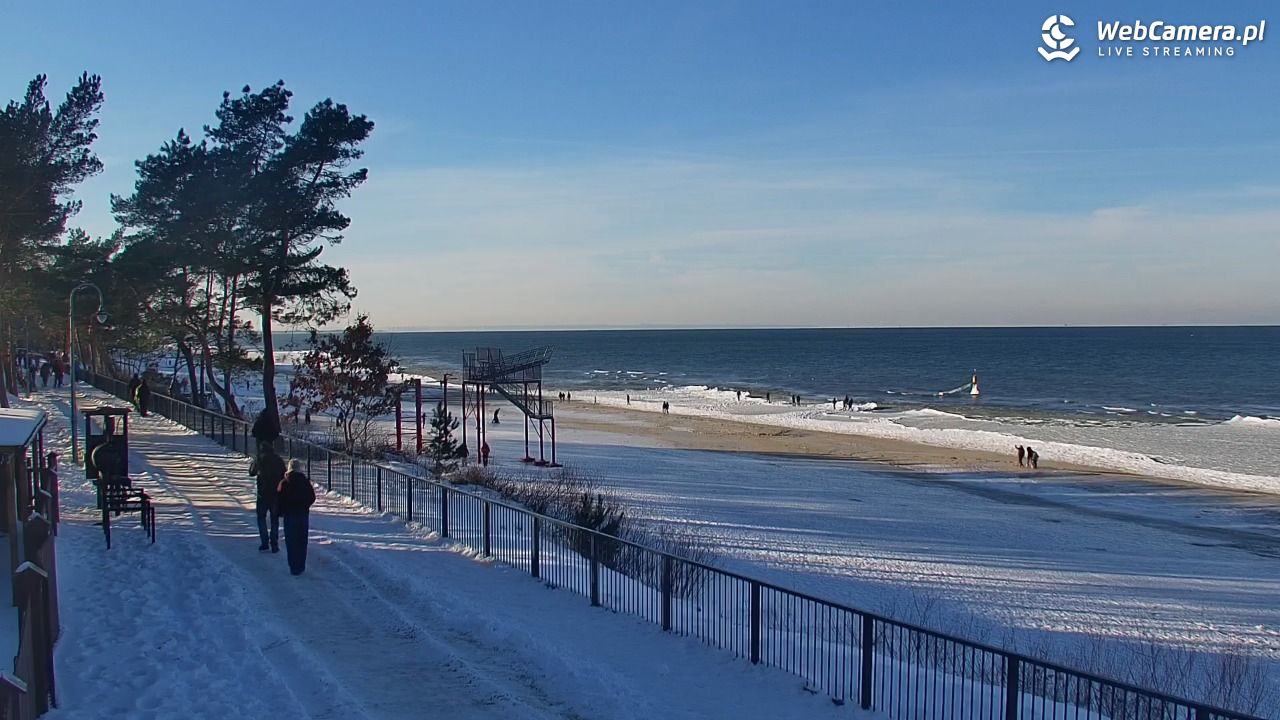 STEGNA  - widok na plażę - 01 luty 2026, 14:15
