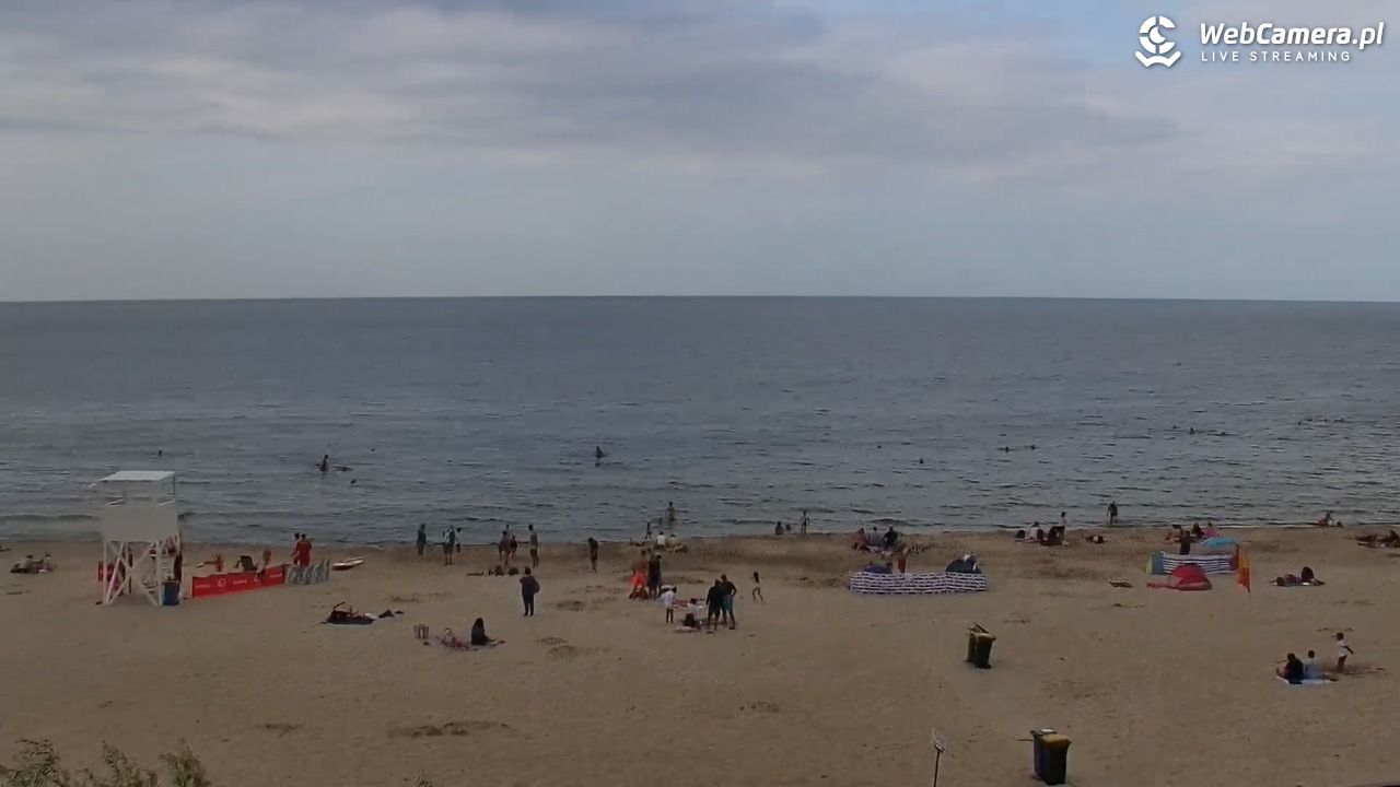 STEGNA  - widok na plażę - 27 lipiec 2025, 16:43