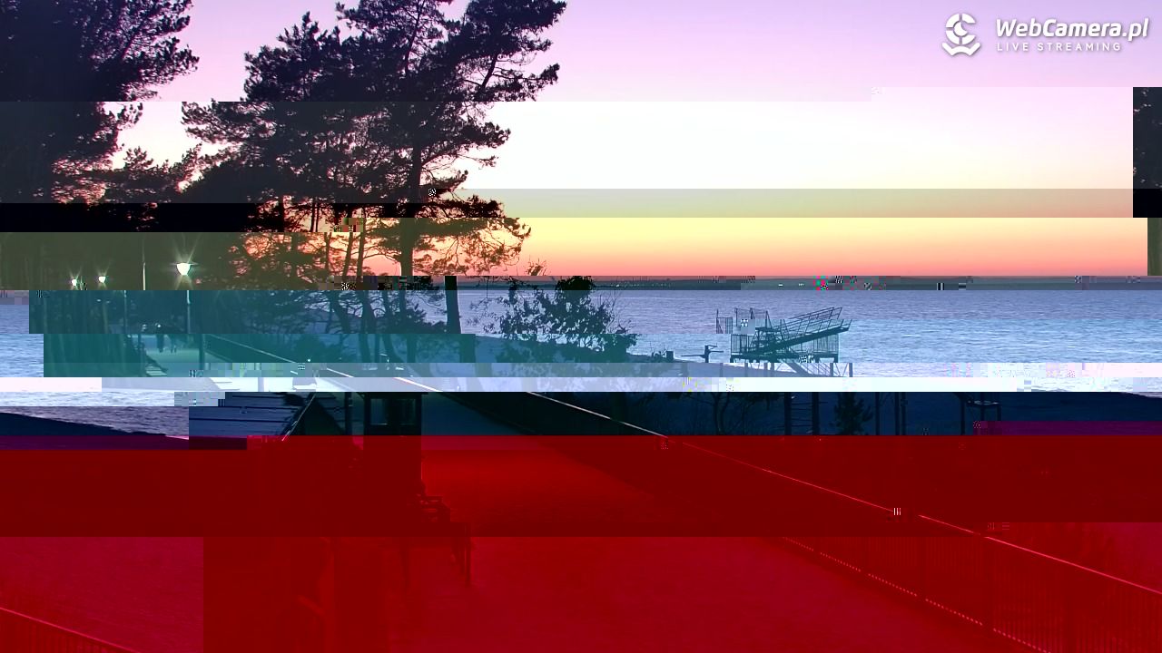 STEGNA  - widok na plażę - 21 marzec 2026, 18:27