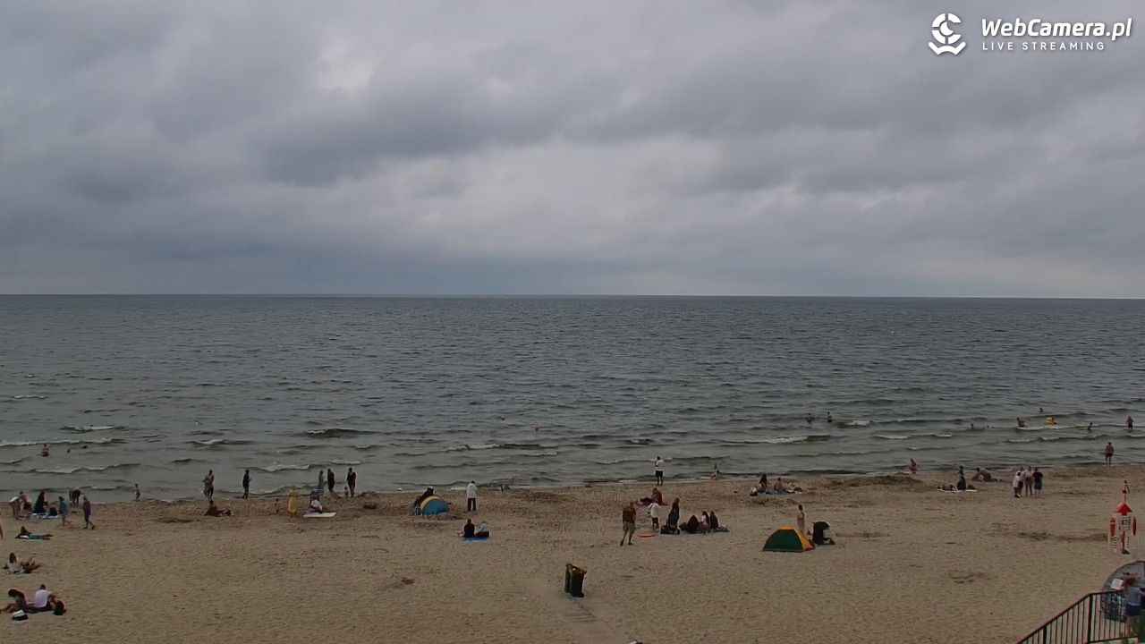 STEGNA  - widok na plażę - 26 lipiec 2025, 18:00