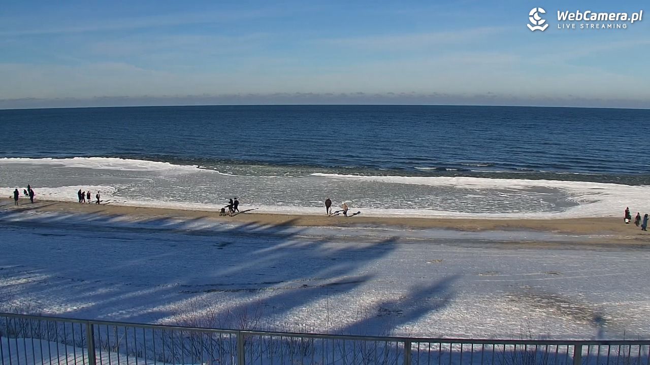 STEGNA  - widok na plażę - 01 luty 2026, 12:28
