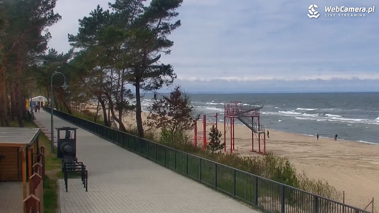 STEGNA  - widok na plażę - 07 maj 2026, 12:53
