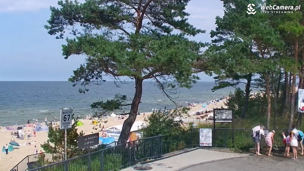 STEGNA  - widok na plażę - 06 sierpień 2026, 14:13