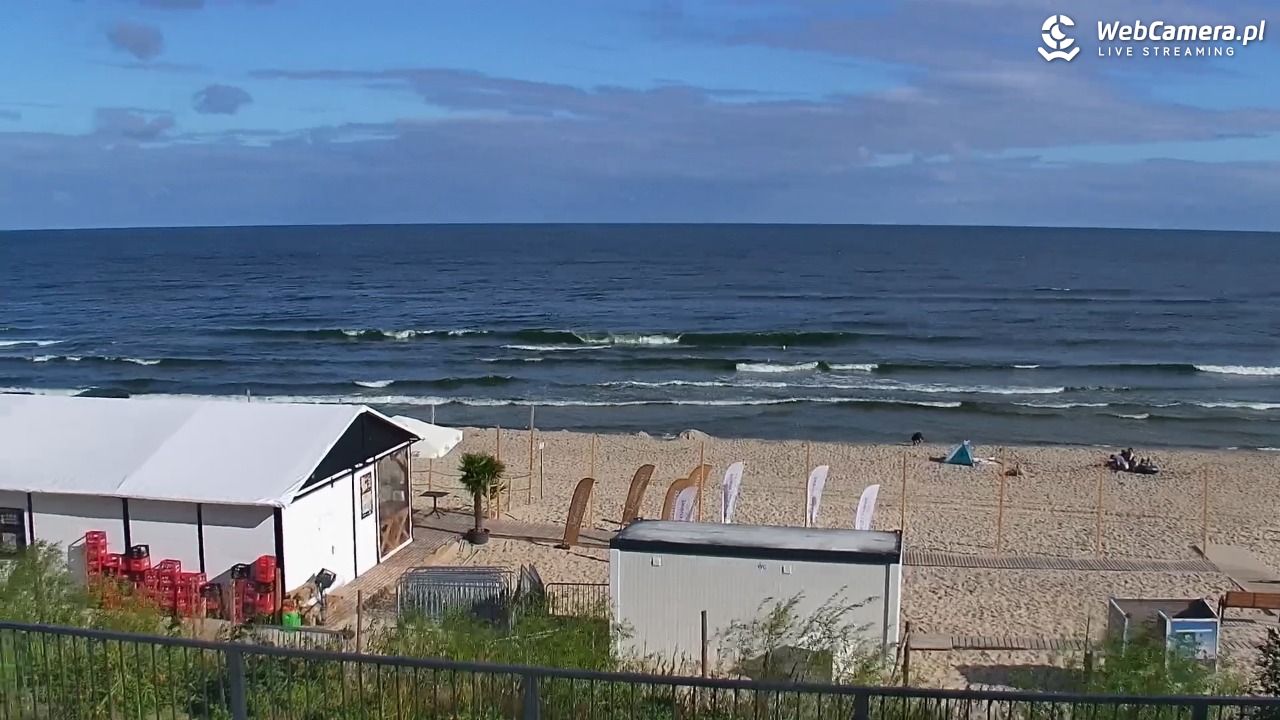 STEGNA  - widok na plażę - 07 sierpień 2026, 08:43
