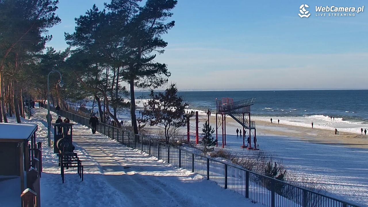 STEGNA  - widok na plażę - 01 luty 2026, 13:06