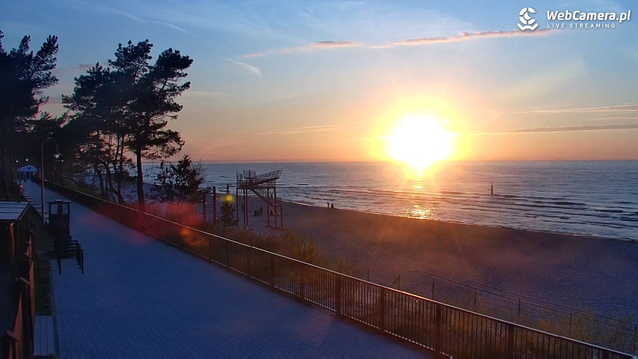 STEGNA  - widok na plażę - 04 maj 2026, 20:10