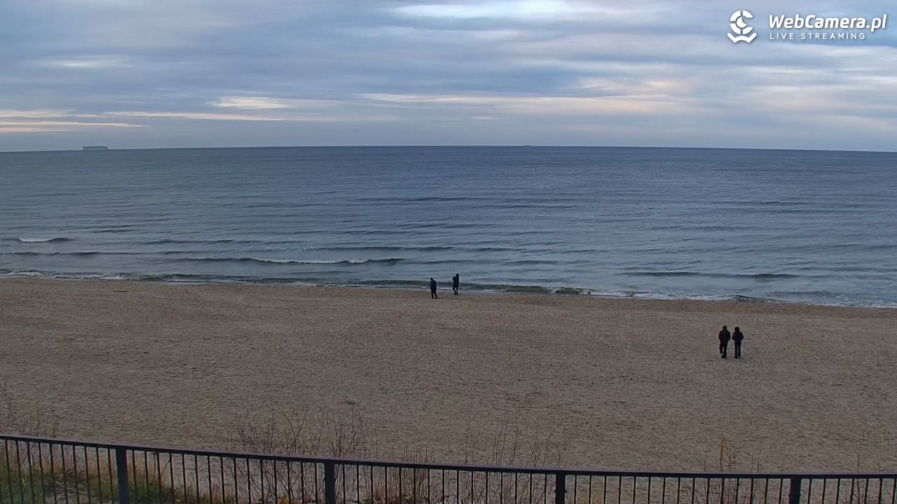 STEGNA  - widok na plażę - 14 grudzień 2025, 14:07