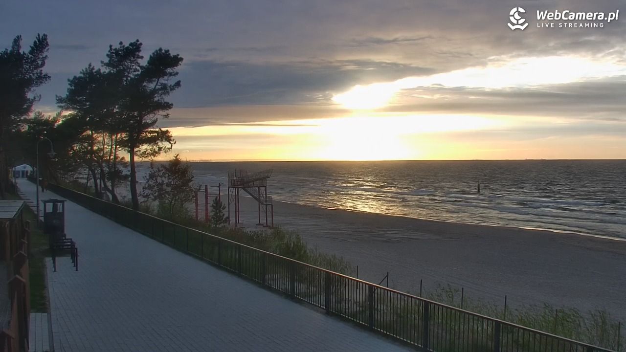 STEGNA  - widok na plażę - 07 maj 2026, 19:46