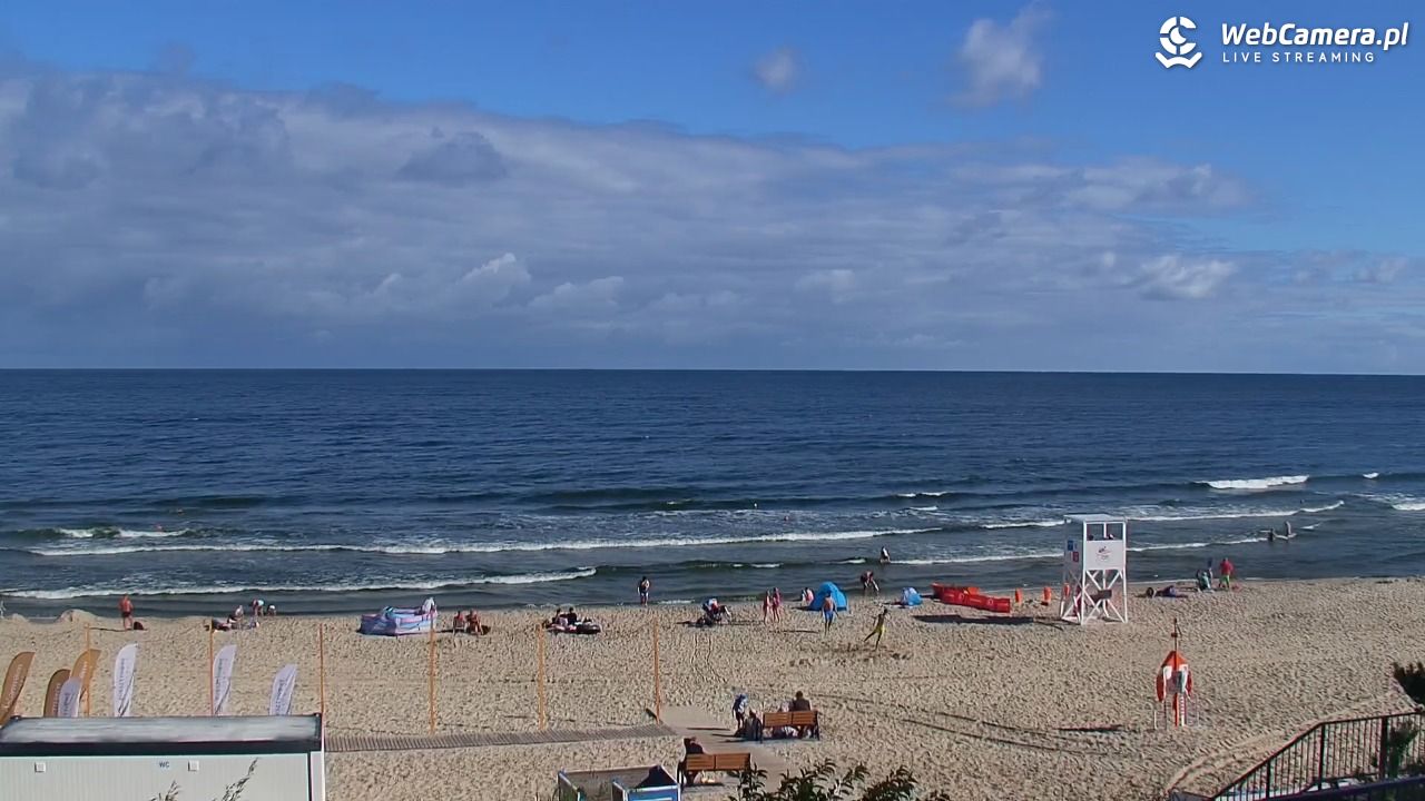 STEGNA  - widok na plażę - 07 sierpień 2026, 09:20