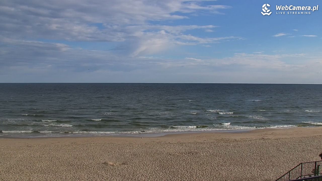 STEGNA  - widok na plażę - 08 maj 2026, 07:20
