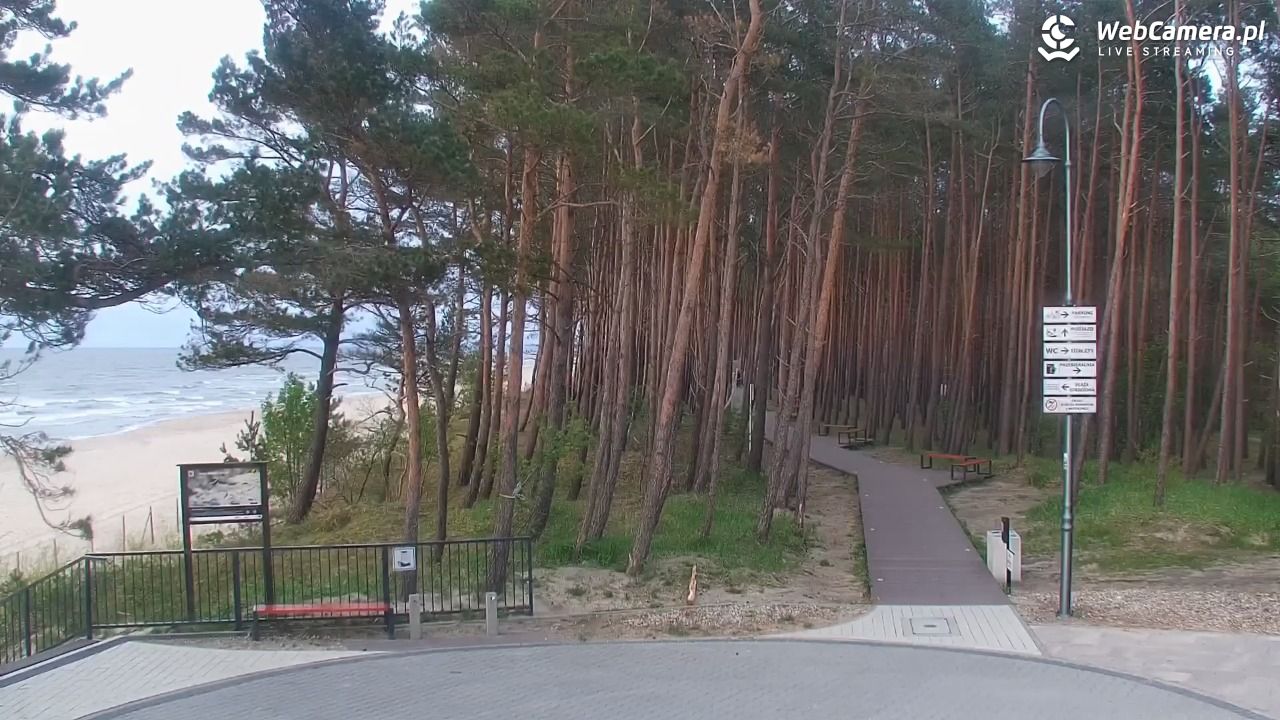 STEGNA  - widok na plażę - 07 maj 2026, 19:24