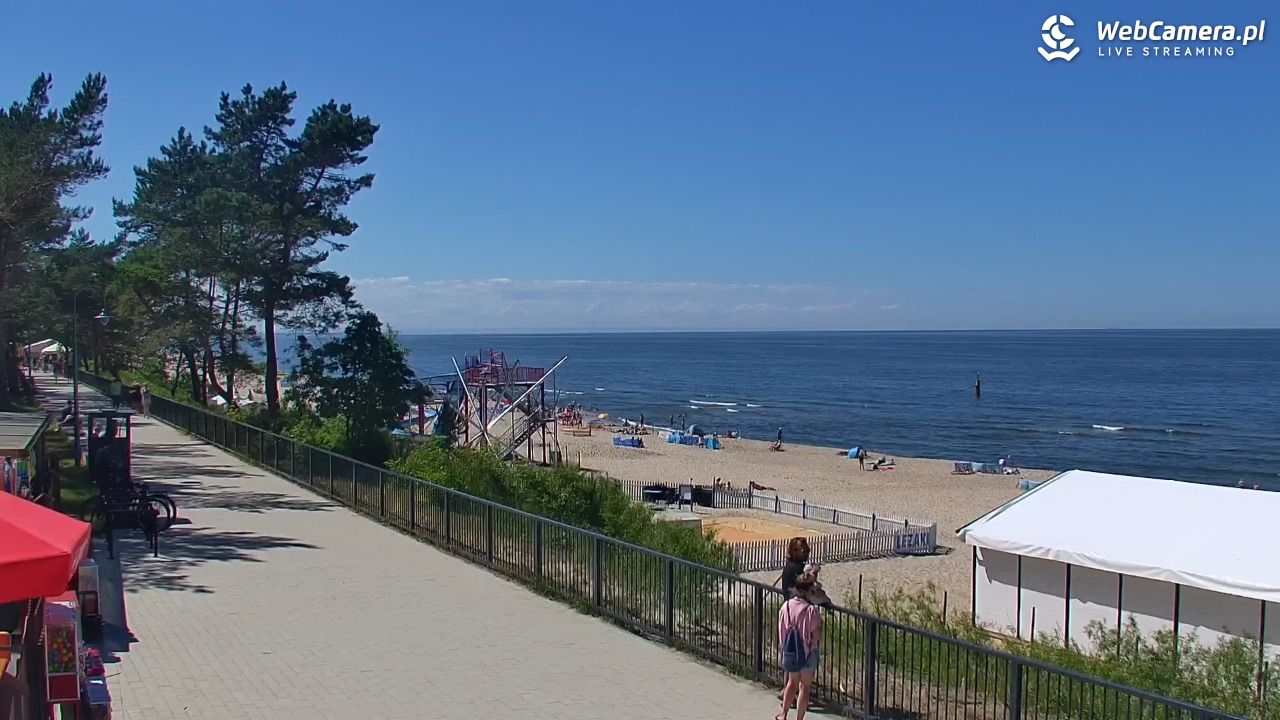 STEGNA  - widok na plażę - 23 czerwiec 2026, 14:47