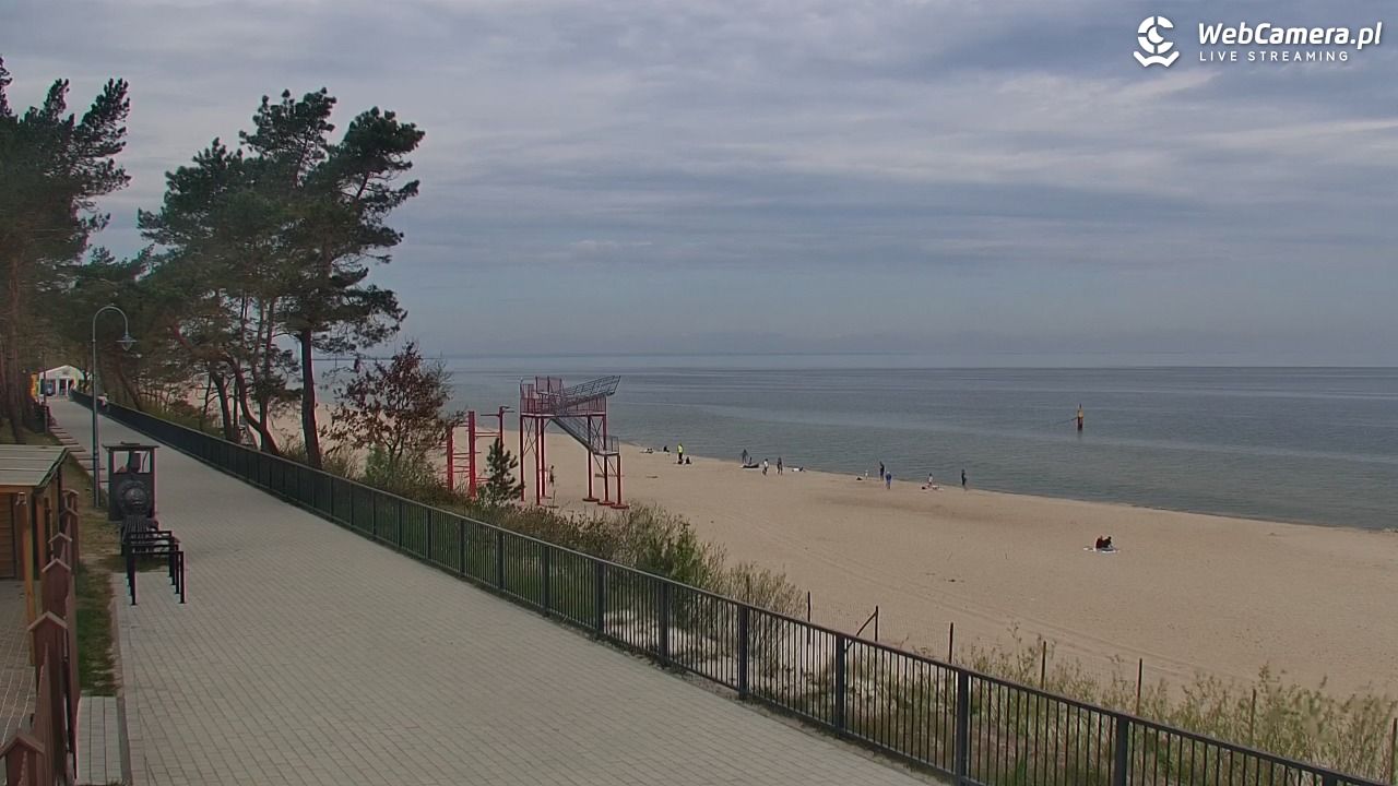 STEGNA  - widok na plażę - 04 maj 2026, 10:54