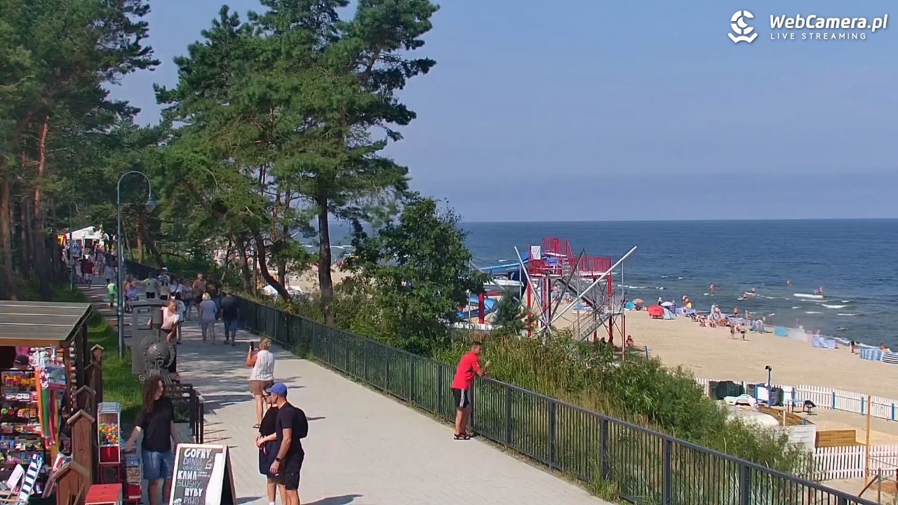 STEGNA  - widok na plażę - 06 sierpień 2026, 10:22