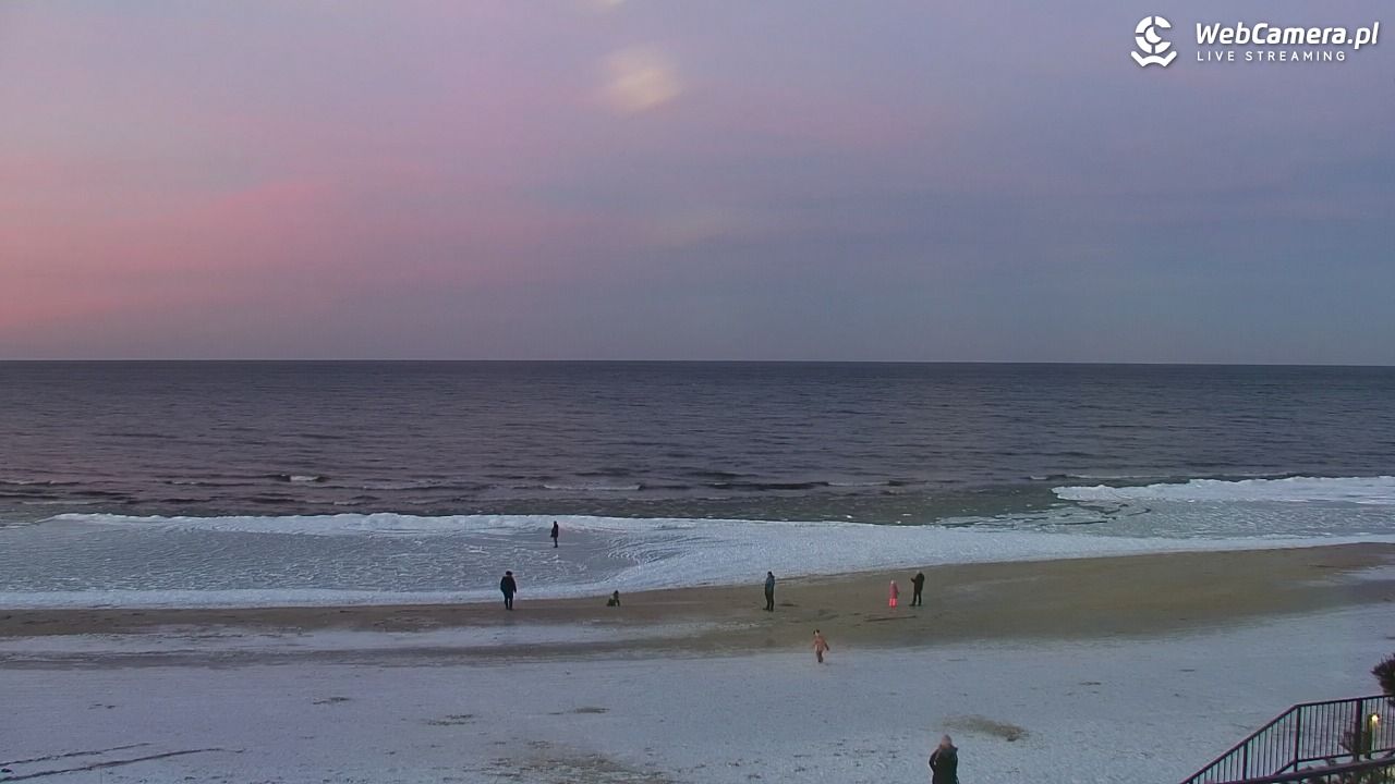 STEGNA  - widok na plażę - 01 luty 2026, 16:40