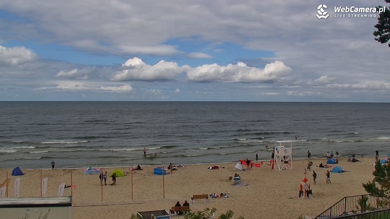 STEGNA  - widok na plażę - 07 sierpień 2026, 13:10