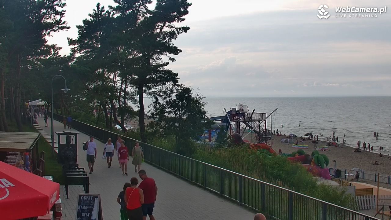 STEGNA  - widok na plażę - 06 sierpień 2026, 17:04