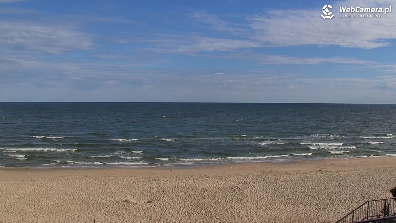 STEGNA  - widok na plażę - 08 maj 2026, 08:16