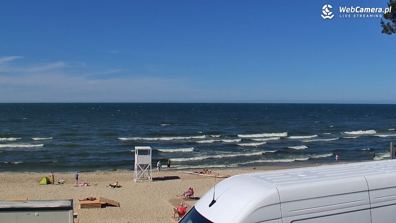STEGNA  - widok na plażę - 22 czerwiec 2026, 15:48