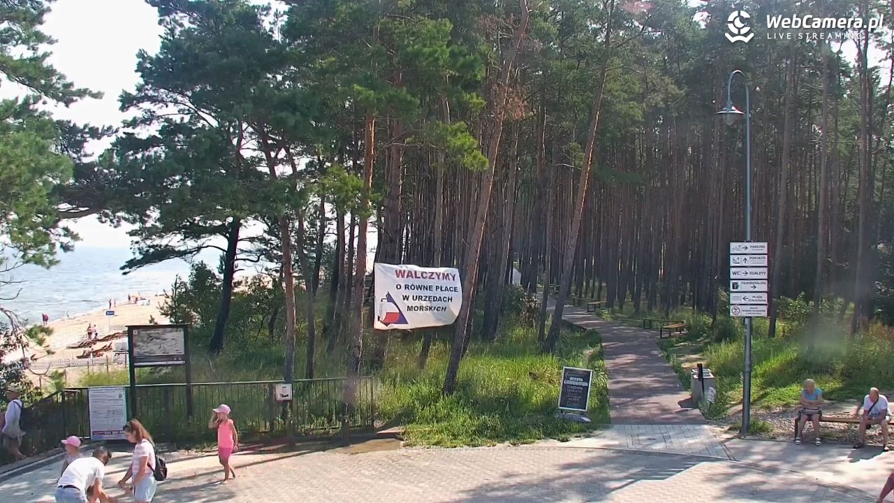 STEGNA  - widok na plażę - 06 sierpień 2026, 10:06