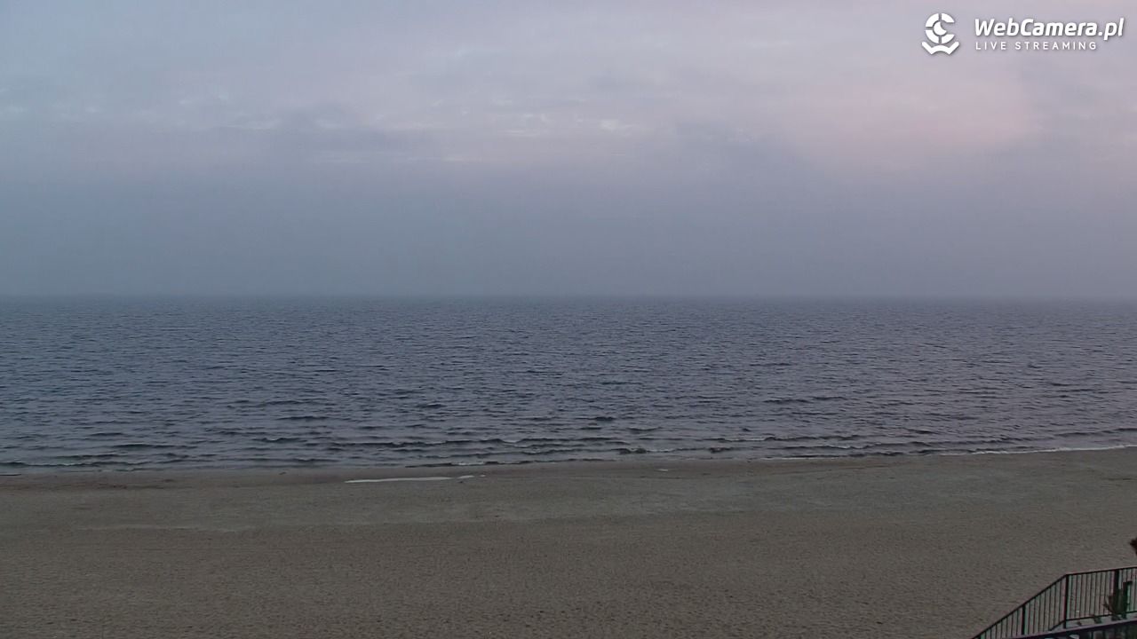 STEGNA  - widok na plażę - 20 marzec 2026, 05:48