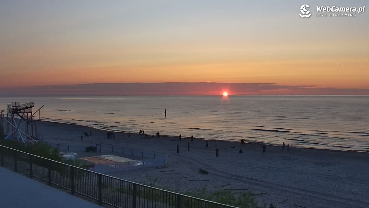 STEGNA  - widok na plażę - 02 czerwiec 2025, 21:07