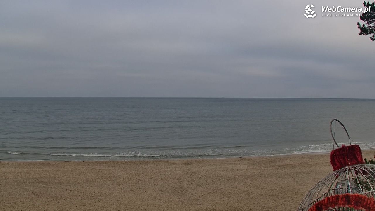 STEGNA  - widok na plażę - 15 grudzień 2025, 10:08
