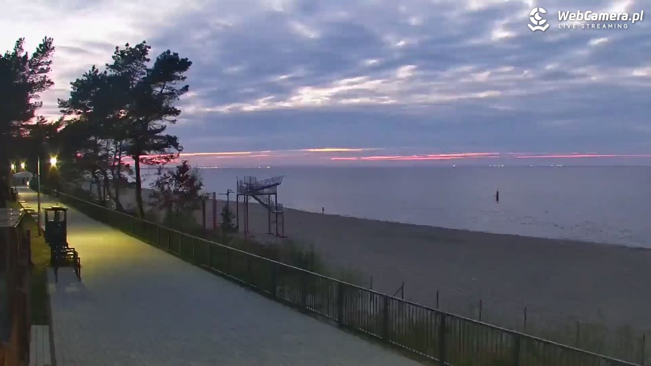 STEGNA  - widok na plażę - 05 maj 2026, 20:56