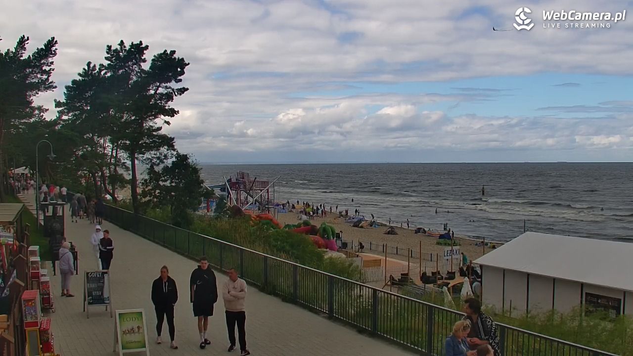 STEGNA  - widok na plażę - 07 sierpień 2026, 12:42