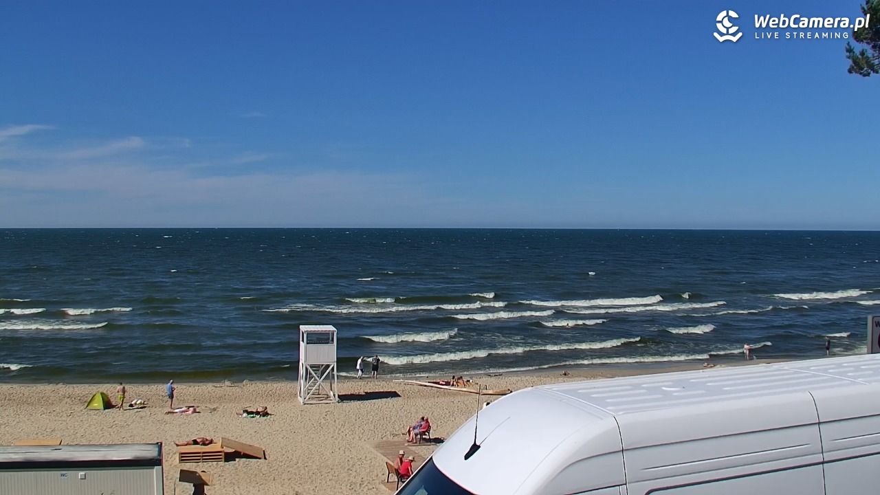 STEGNA  - widok na plażę - 22 czerwiec 2026, 15:48
