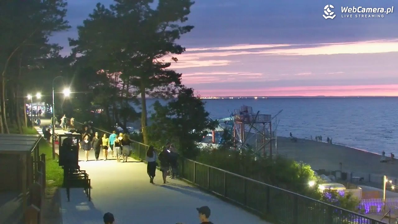 STEGNA  - widok na plażę - 06 sierpień 2026, 21:18