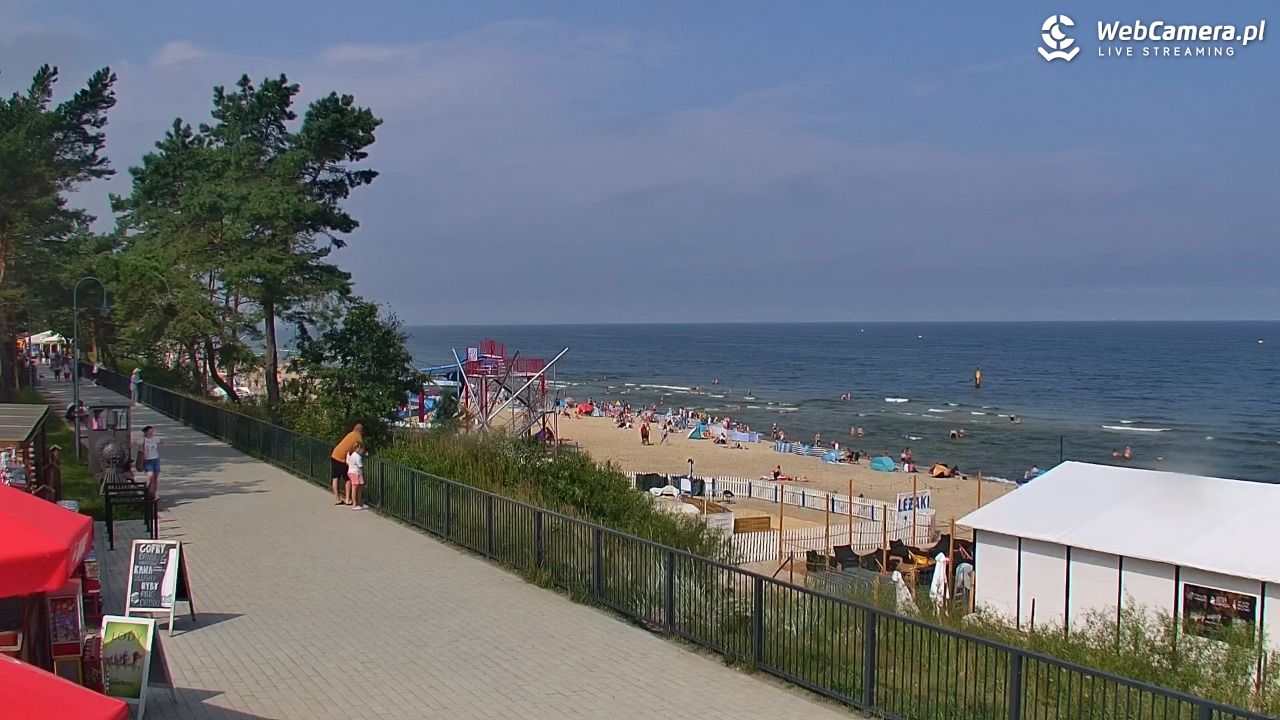 STEGNA  - widok na plażę - 06 sierpień 2026, 10:46