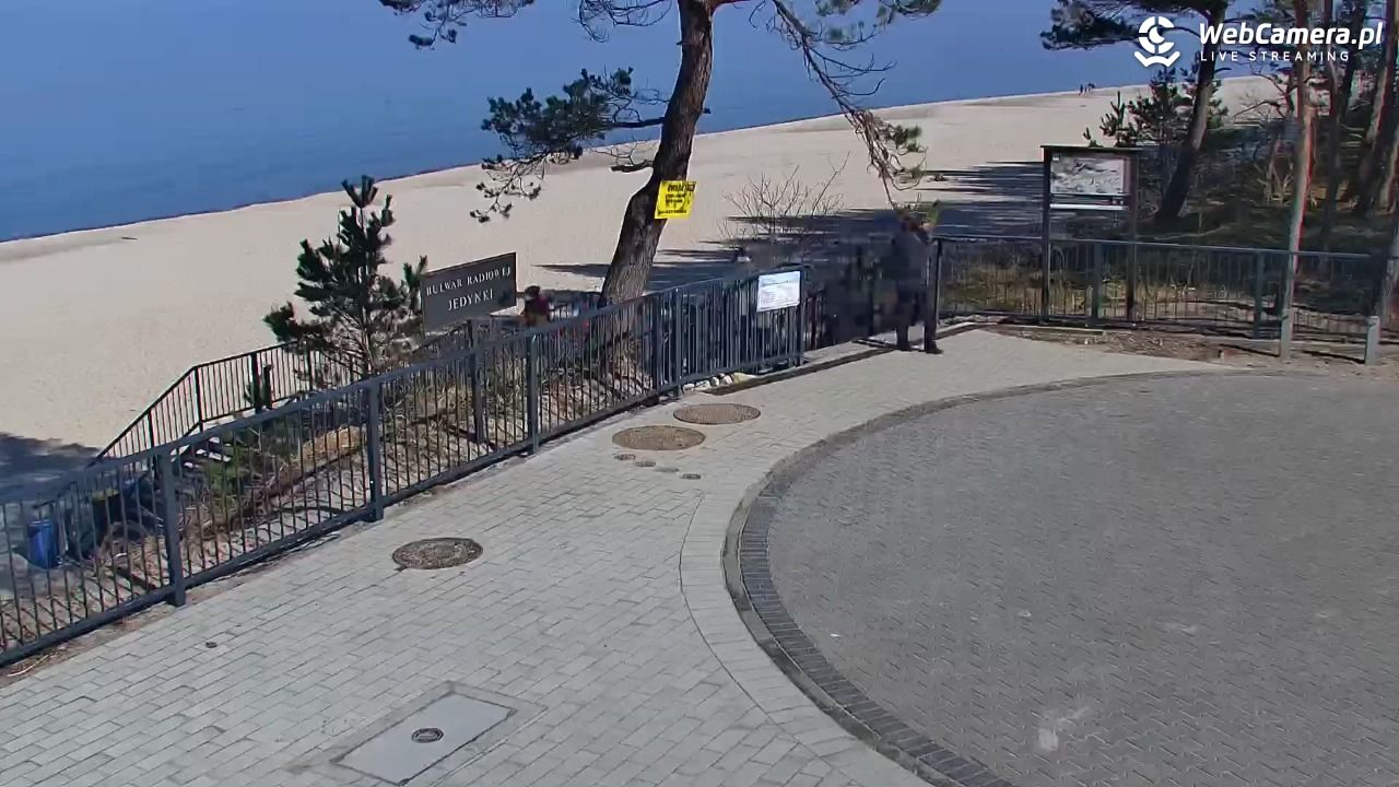 STEGNA  - widok na plażę - 19 marzec 2026, 12:06