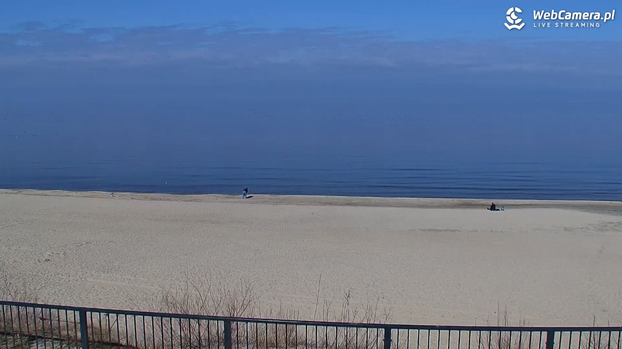 STEGNA  - widok na plażę - 19 marzec 2026, 12:07