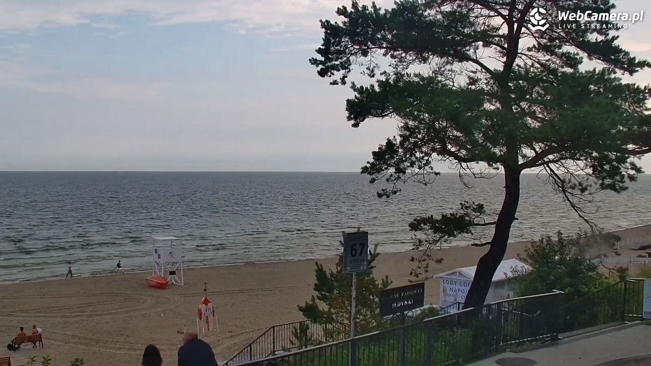 STEGNA  - widok na plażę - 06 sierpień 2026, 08:11