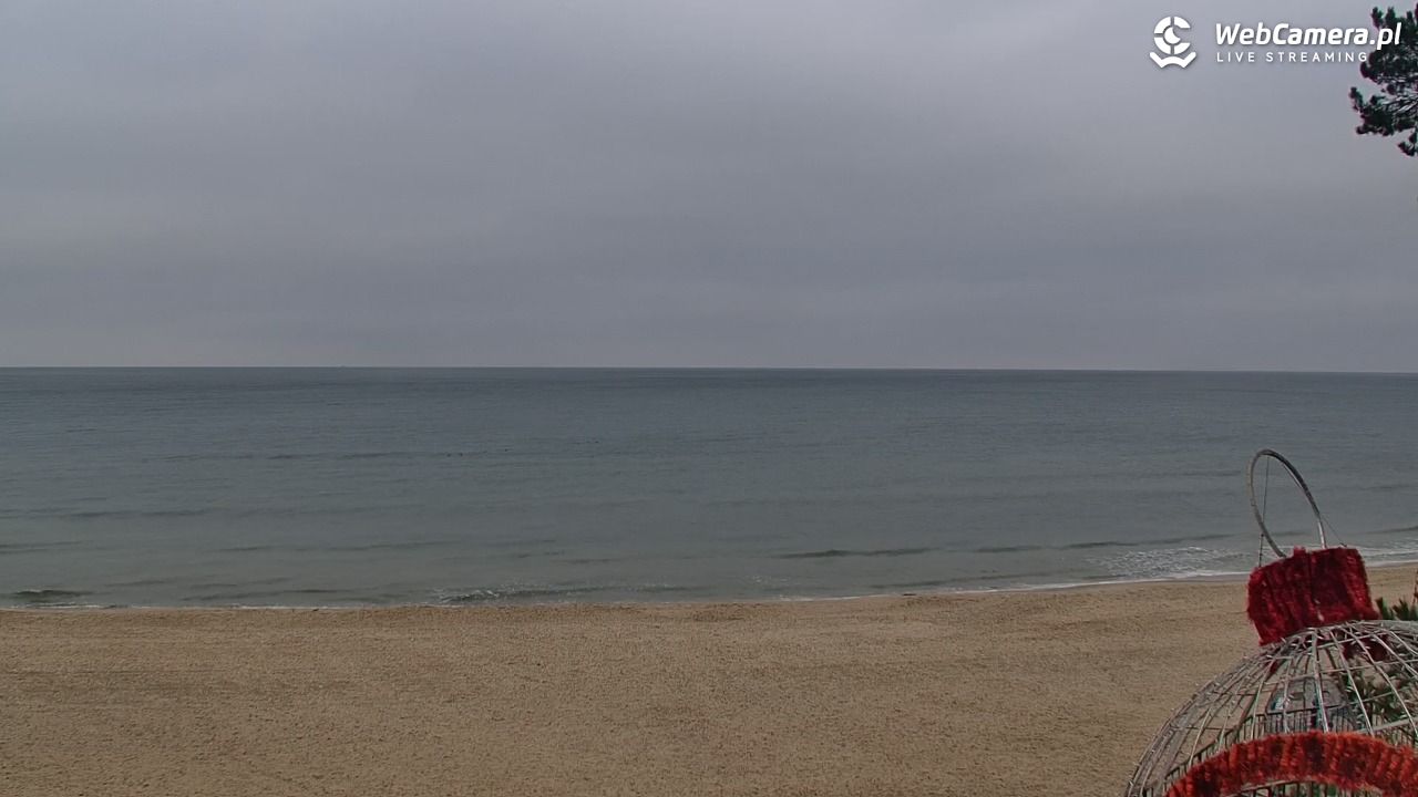 STEGNA  - widok na plażę - 15 grudzień 2025, 11:26