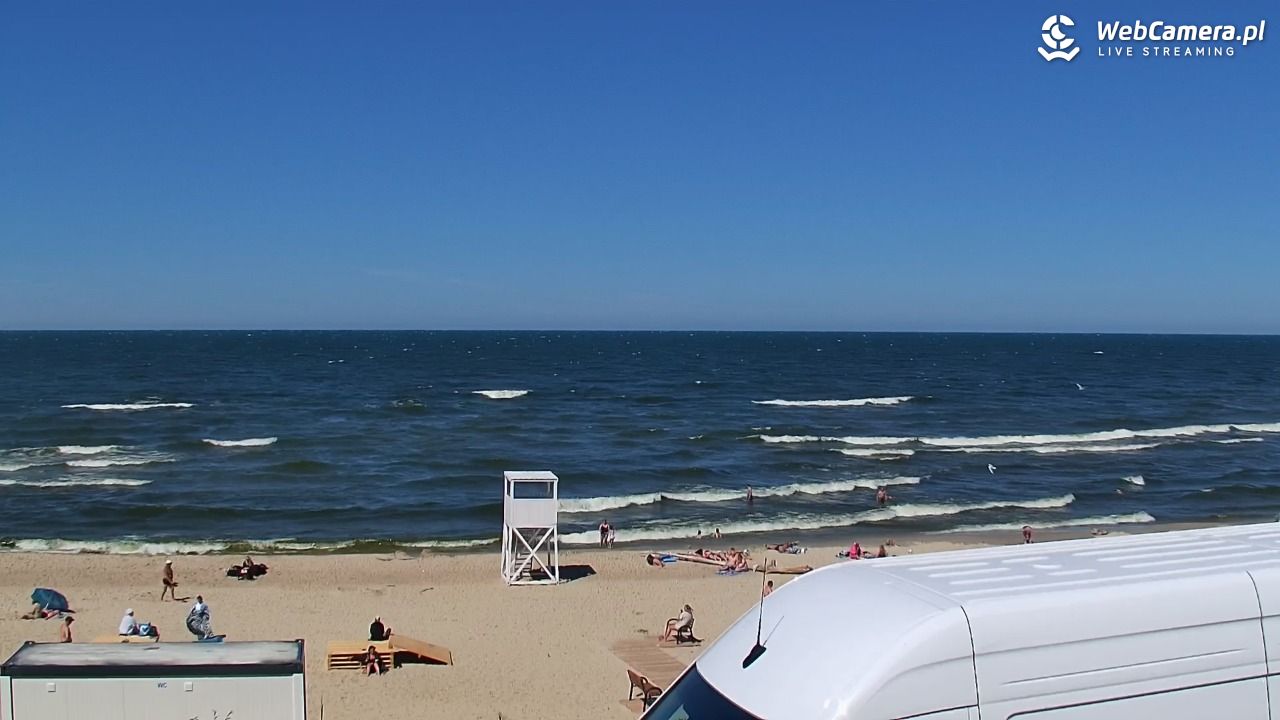 STEGNA  - widok na plażę - 22 czerwiec 2026, 14:13
