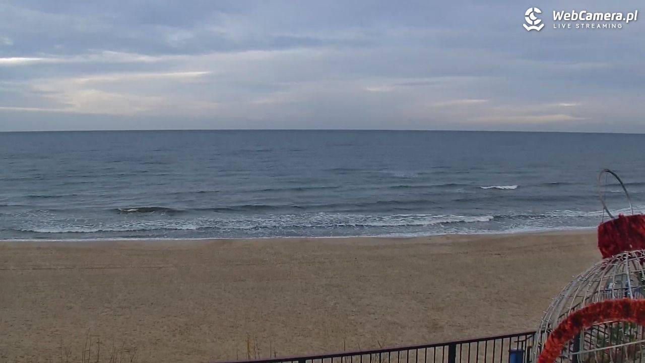 STEGNA  - widok na plażę - 14 grudzień 2025, 09:16