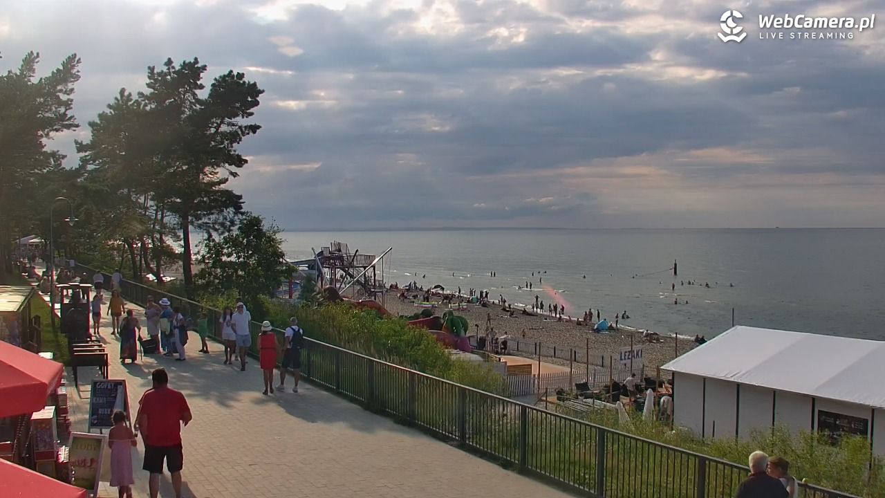 STEGNA  - widok na plażę - 06 sierpień 2026, 17:33