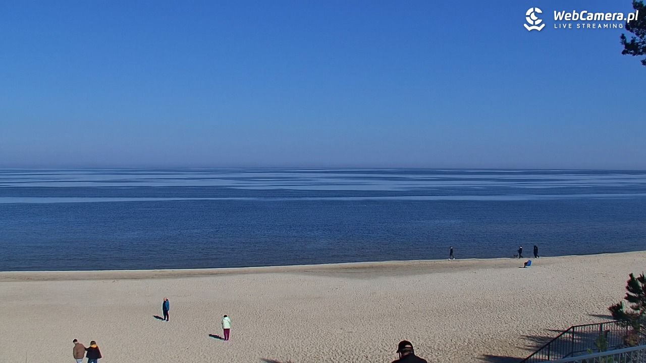 STEGNA  - widok na plażę - 22 marzec 2026, 10:36
