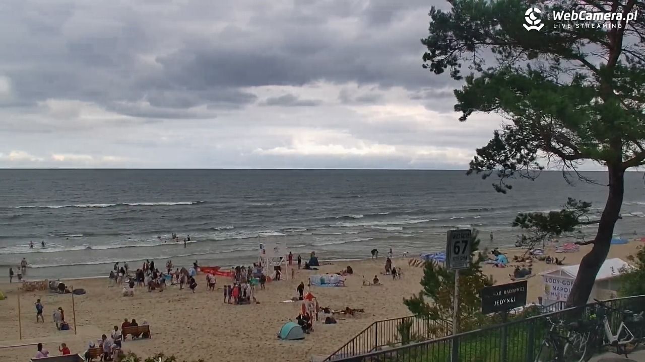 STEGNA  - widok na plażę - 07 sierpień 2026, 11:25