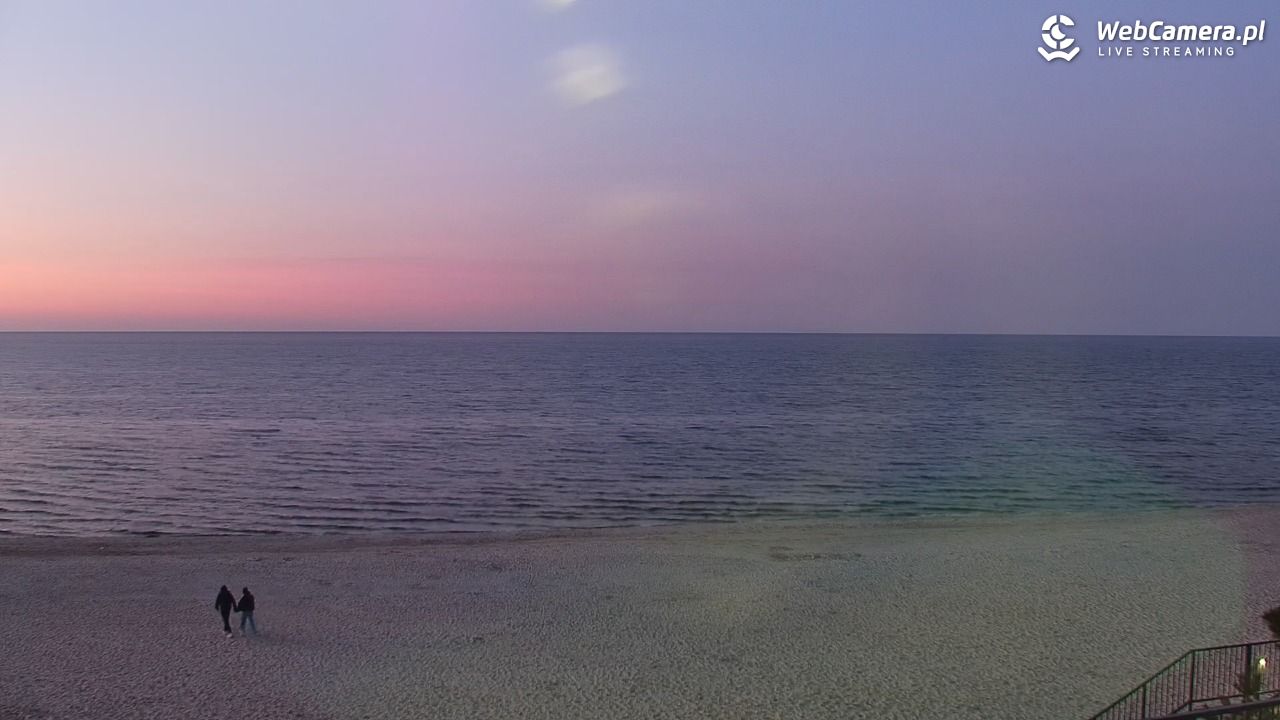 STEGNA  - widok na plażę - 22 marzec 2026, 18:19