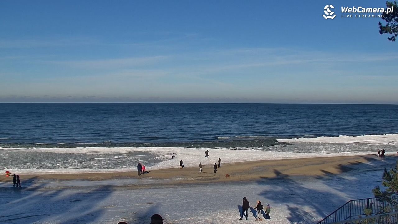 STEGNA  - widok na plażę - 01 luty 2026, 12:47
